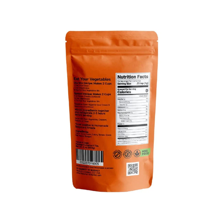 To Market - To Market Dip Mix: Eat Your Vegetables! 2oz