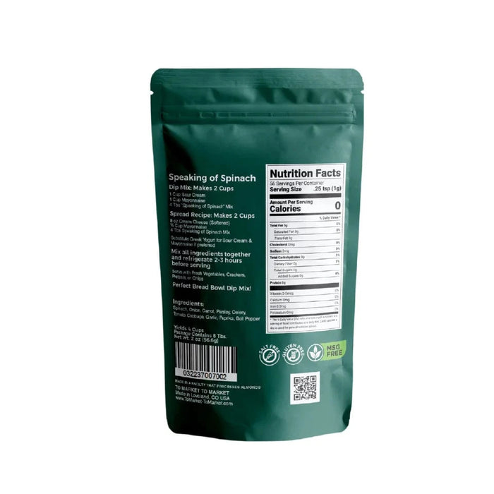 To Market - To Market Dip Mix: Speaking of Spinach 2oz