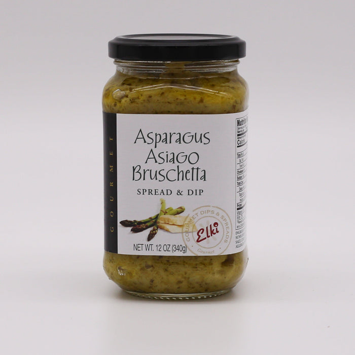 Elki Spread & Dip - Asparagus Asiago Bruschetta 12oz